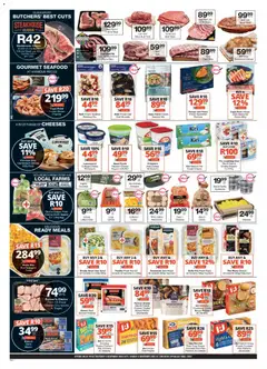 Checkers specials catalogue – valid from 06.11.2025 | Page: 2 | Products: Fish, Beef, Lettuce, Bacon