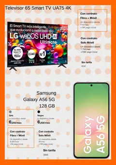 Vista previa Orange ofertas válido desde el 25.10.2025 | Página: 6 | Productos: Televisor