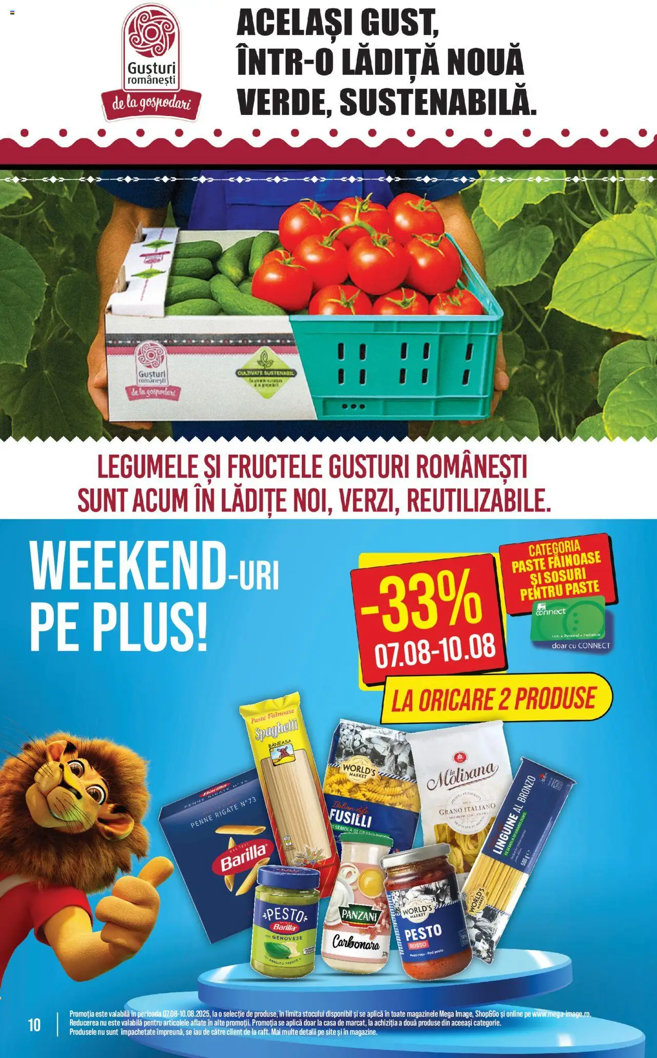 Catalog Mega Image – valabil de la 07.08.2025 | Pagină: 10 | Produse: Delgeç, Paste