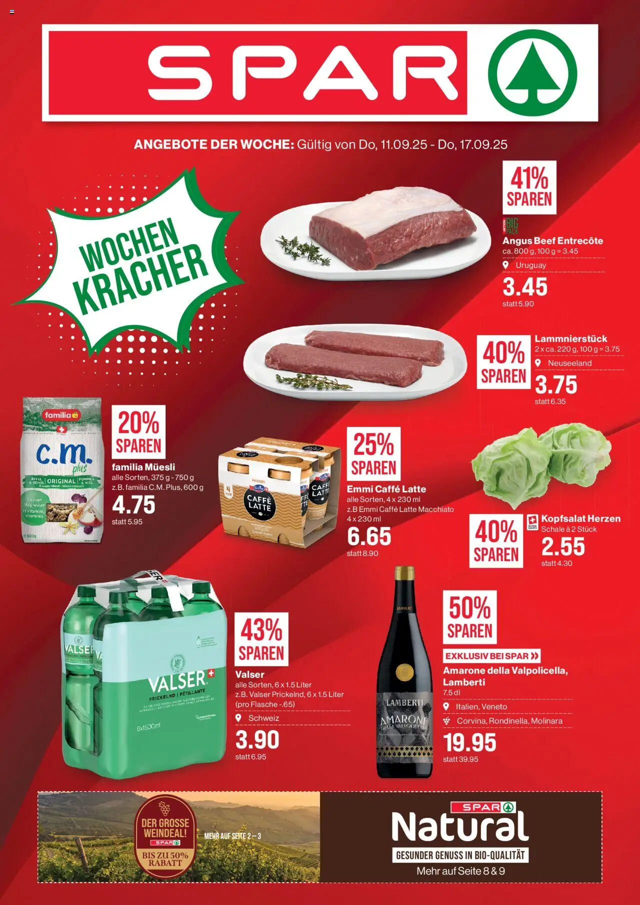 SPAR Aktionen – gültig ab 11.09.2025 | Seite: 1 | Produkte: Äpfel