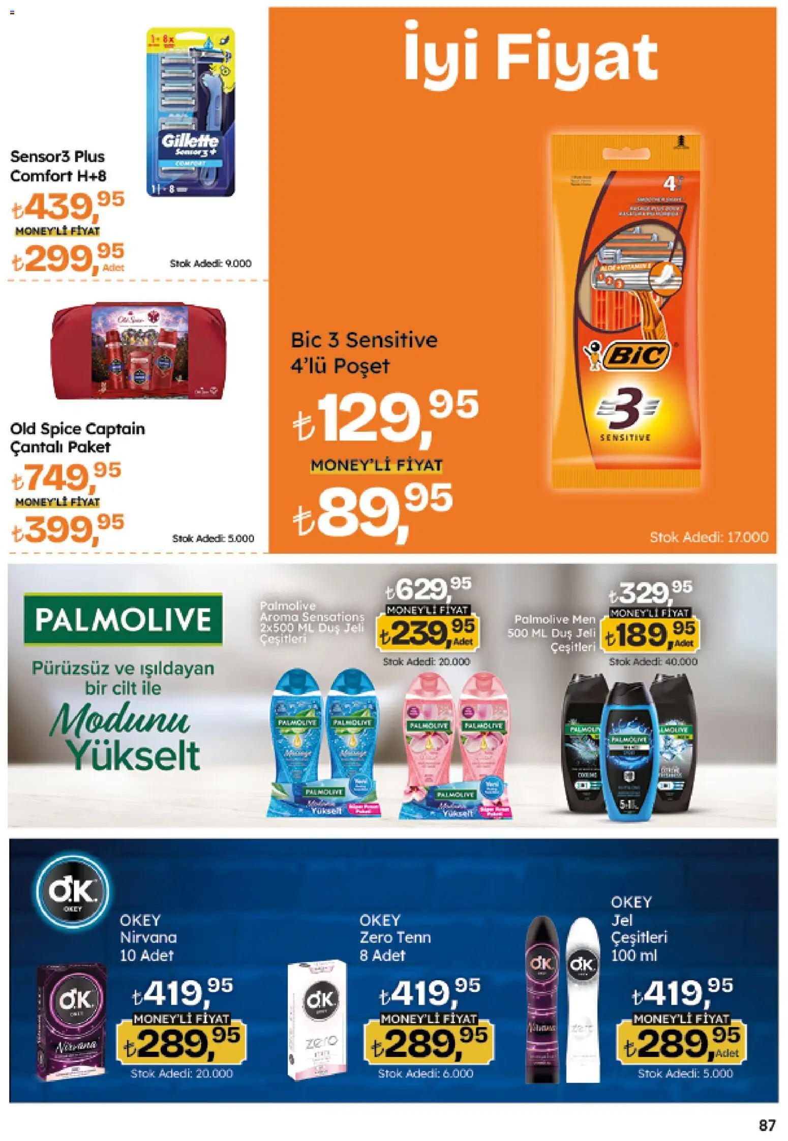 Migros Katalog - Migroskop - 26.03.2026 tarihinden itibaren geçerlidir | Sayfa: 87 | Ürünler: Duş, Duş jeli