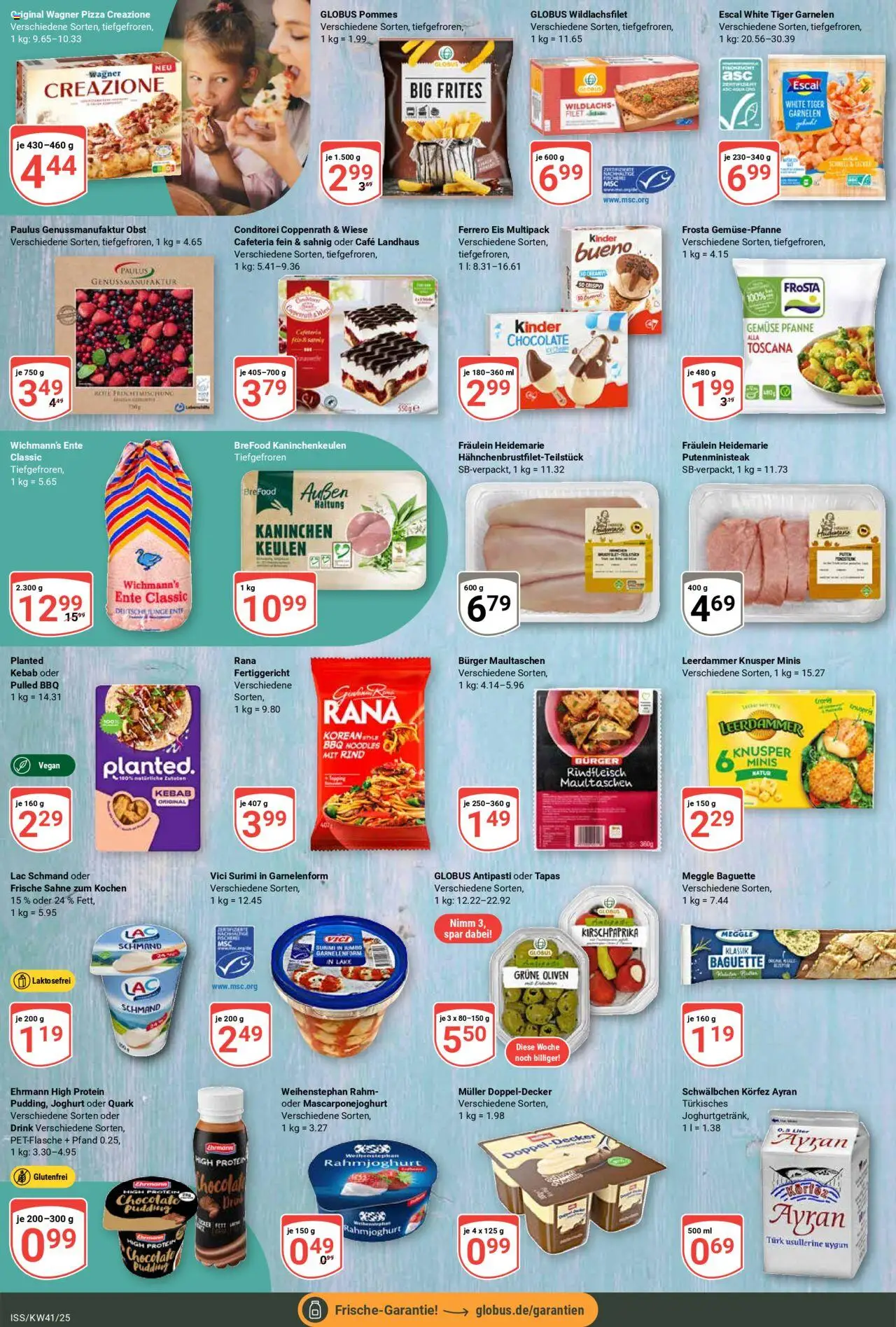 Globus Prospekt 	 – gültig ab 06.10.2025 | Seite: 15 | Produkte: Kaninchen, Pudding, Maultaschen, Ente