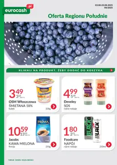 Pogląd oferty "Eurocash Gazetka - Oferta Południe" - ważna od 03.08.2025