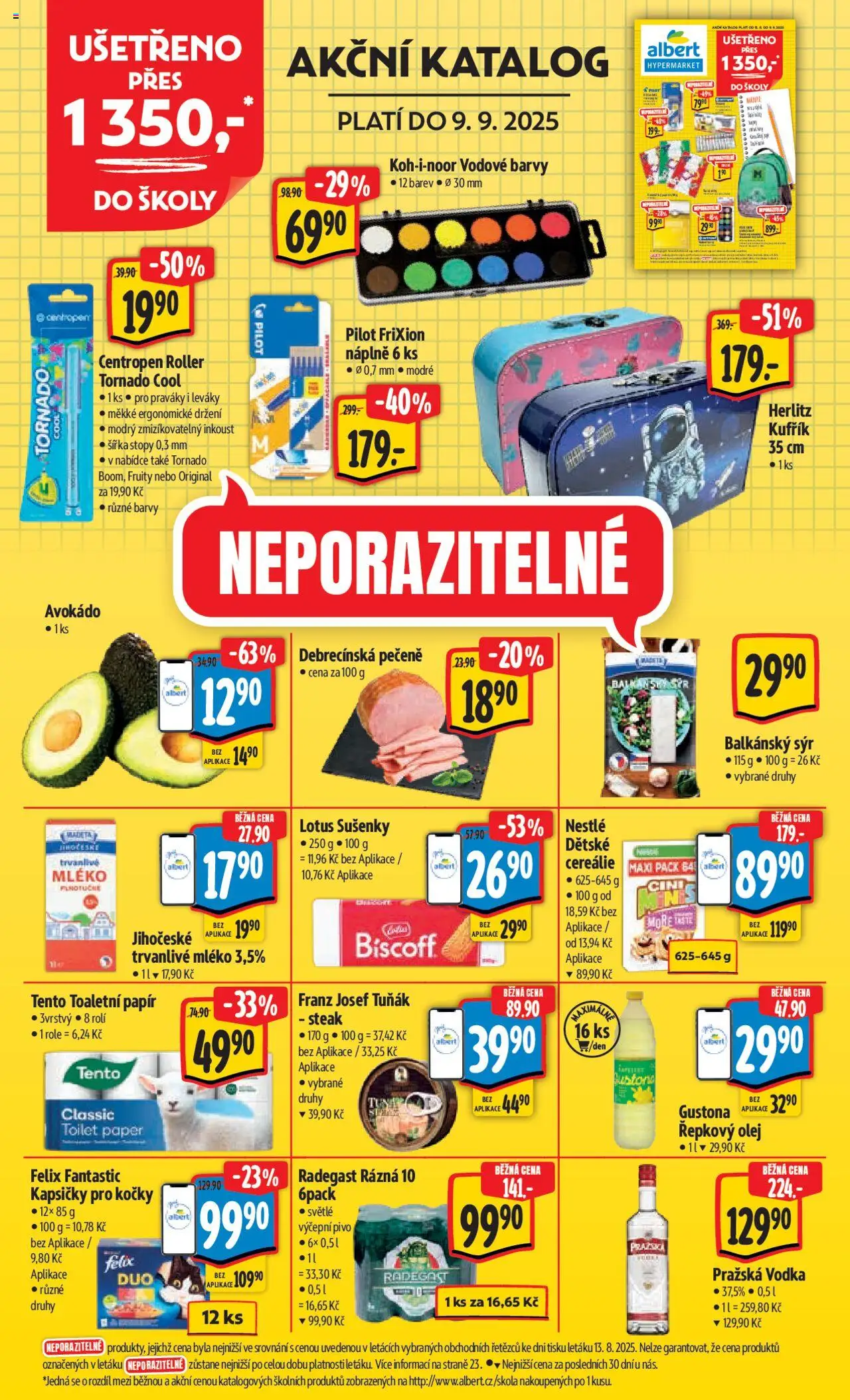 Albert leták - Hypermarket od 20.08.2025 | Strana: 58 | Produkty: Felix, Lotus sušenky, Felix fantastic, Radegast Rázna 10