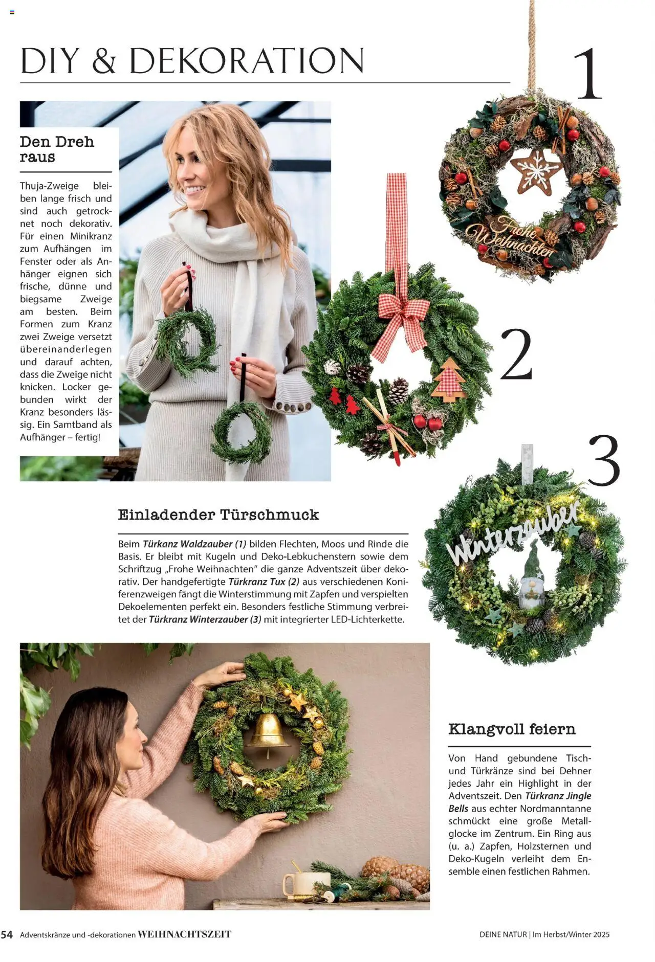 Dehner Prospekt Deine Natur – gültig ab 09.10.2025 | Seite: 54 | Produkte: Tisch