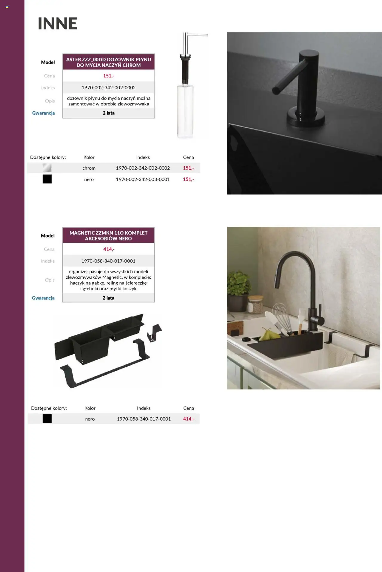 Salony Agata Gazetka - Deante Armatura od 01.09.2025 | Strona: 26 | Produkty: Magnetic