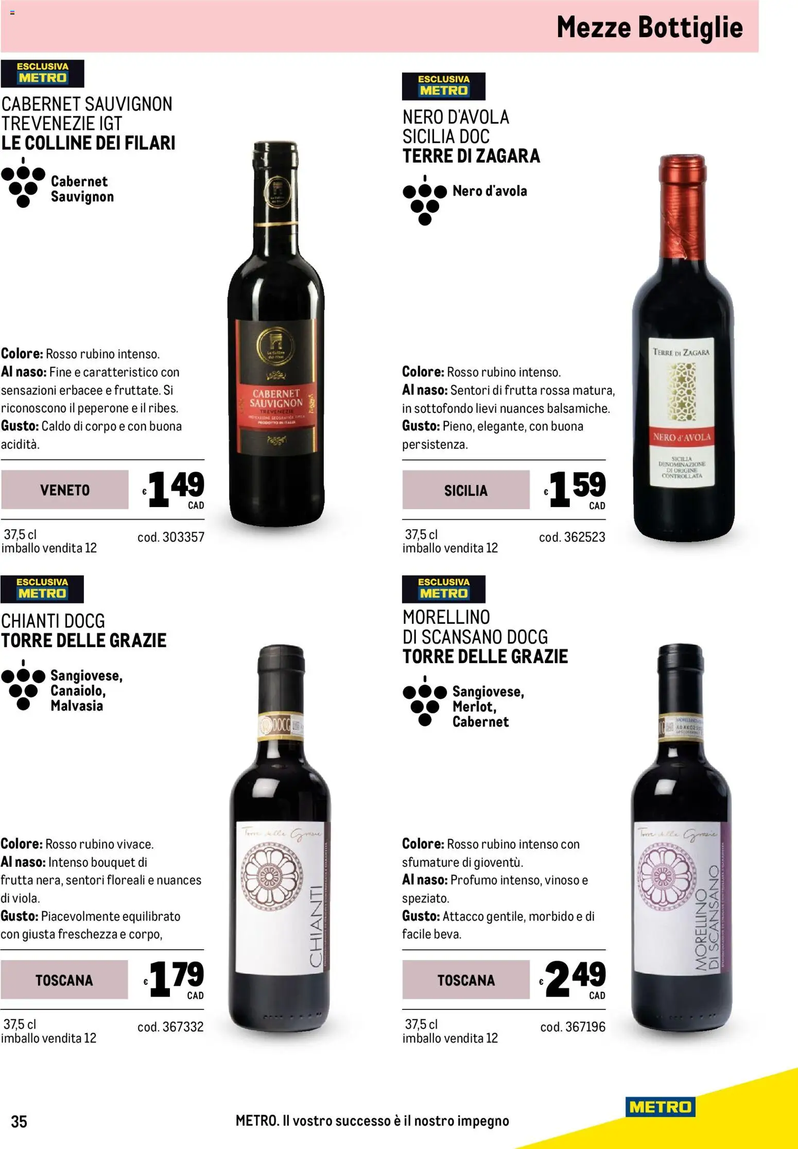 Volantino Metro del 05.03.2026 | Pagina: 35 | Prodotti: Frutta, Profumo