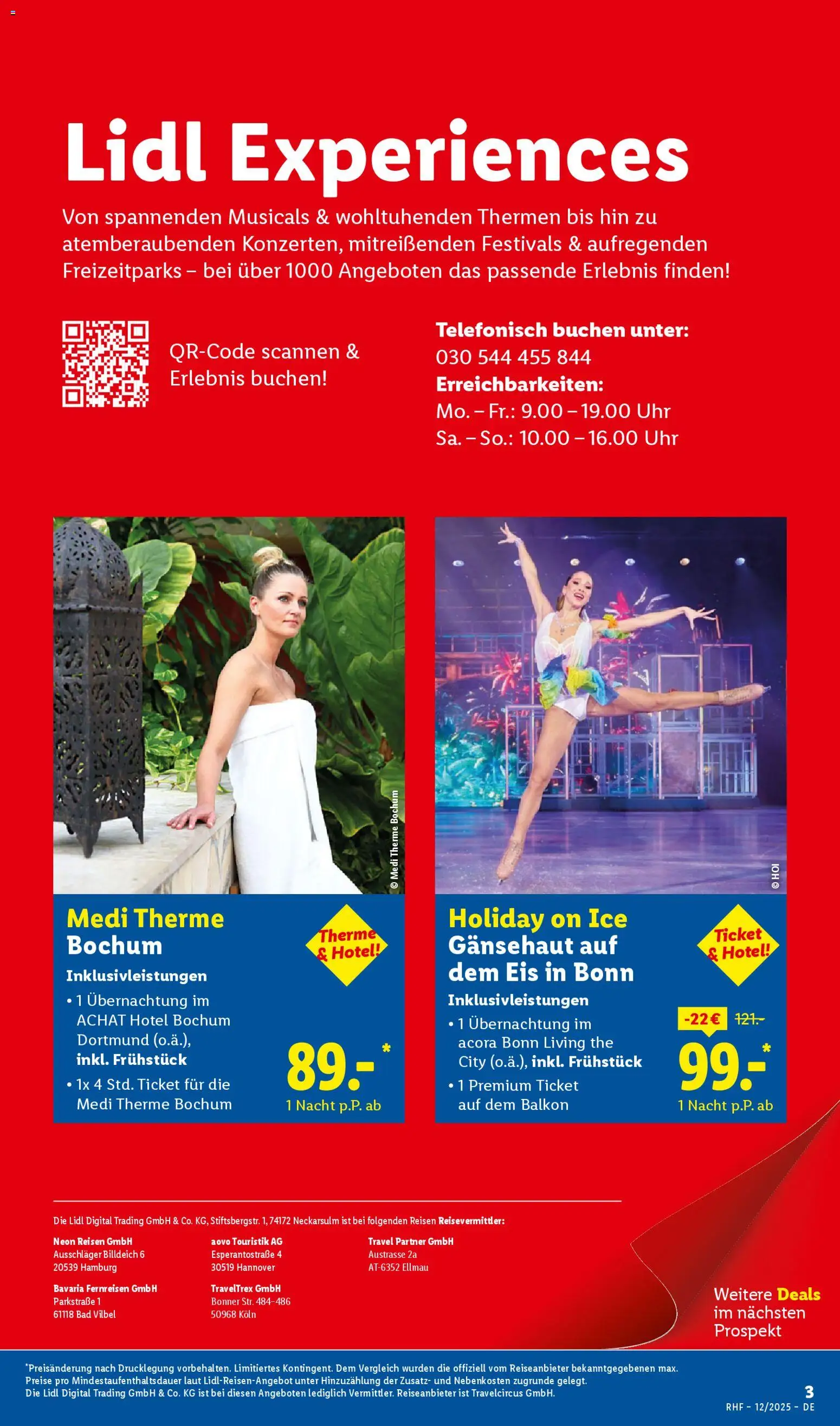 Lidl Reisen Prospekt 	 – gültig ab 28.11.2025 | Seite: 3 | Produkte: Bad, Eis, Uhr