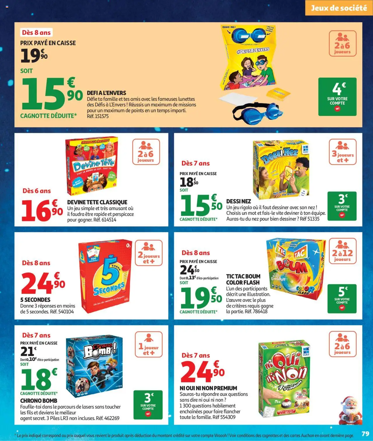 {H1} | Page: 79 | Produits: Jeux, Jeux de société, Piles, Lunettes