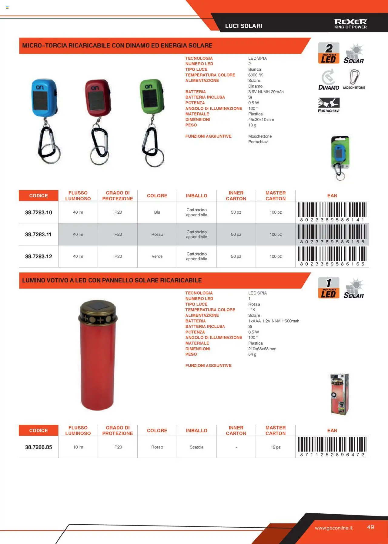 Volantino GBC del 31.05.2025 | Pagina: 49 | Prodotti: Scatola, Batteria