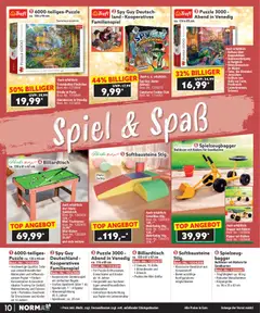 Norma Bestellmagazin ab 01.12.2025 gültig | Seite: 10 | Produkte: Spiel