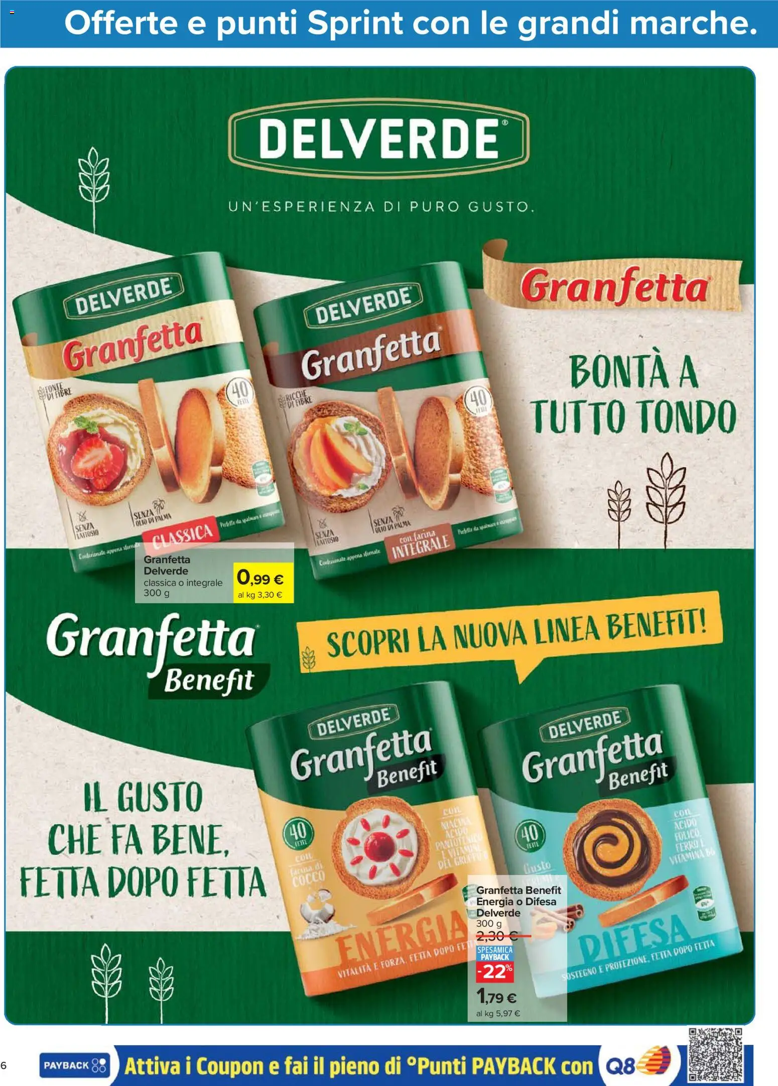 Volantino Carrefour del 21.04.2026 | Pagina: 6 | Prodotti: Olio, Farina, Cocco, Macina
