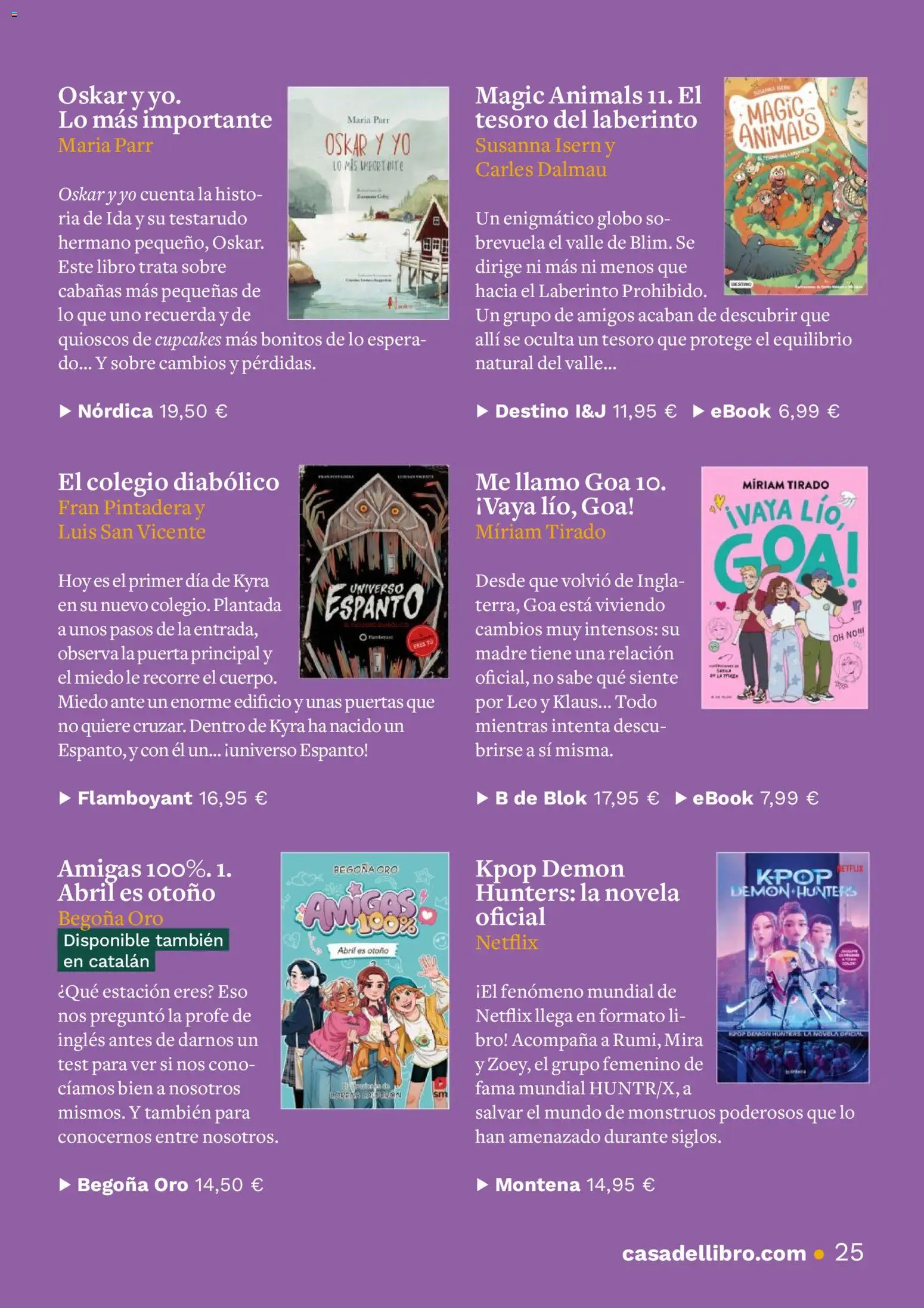 Casa del libro folleto │ válido desde el 01.04.2026 | Página: 25