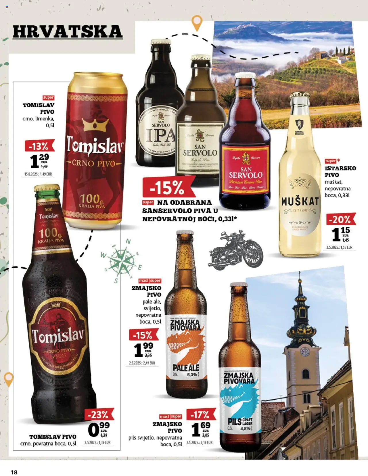 Konzum katalog | vrijedi od 15.09.2025 | Stranica: 18 | Proizvodi: Pivo
