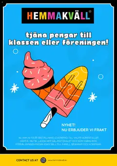 Hemmakväll - erbjudanden - Förhandsvisning av reklamblad från butik Hemmakväll aktuell från 04.08.2025