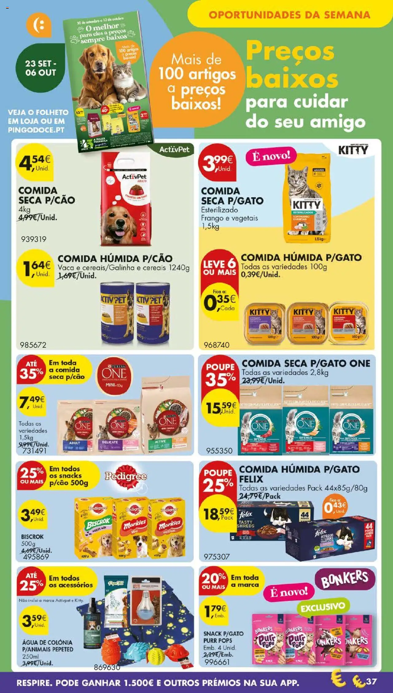 Pingo Doce folheto │ válido de 30.09.2025 | Página: 39 | Produtos: Agua, Frango, Cereais