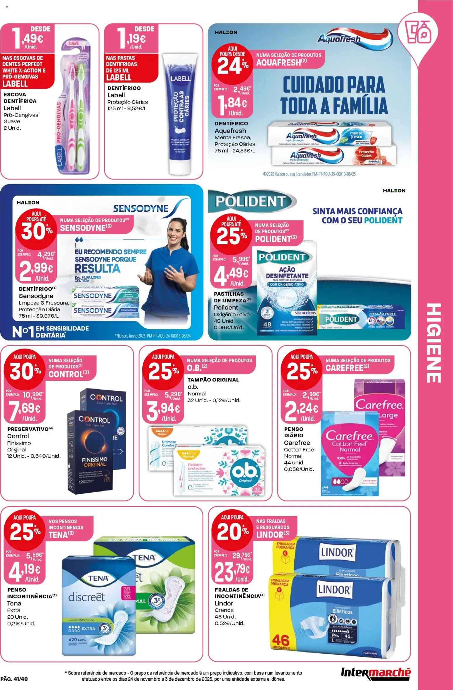 Intermarché folheto │ válido de 02.01.2026 | Página: 41 | Produtos: Fraldas, Base