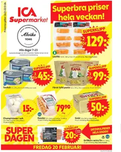ICA Supermarket - Bromma - Förhandsvisning av reklamblad från butik ICA Supermarket aktuell från 16.02.2026