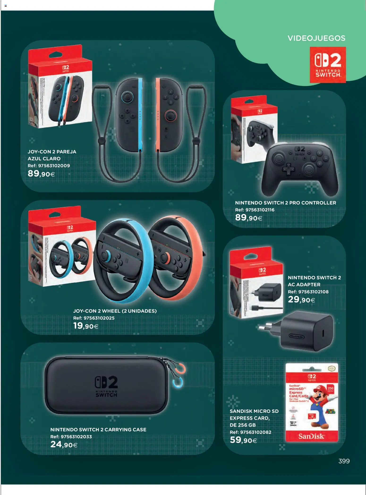 El Corte Inglés ofertas │ válido desde el 27.10.2025 | Página: 399 | Productos: Nintendo