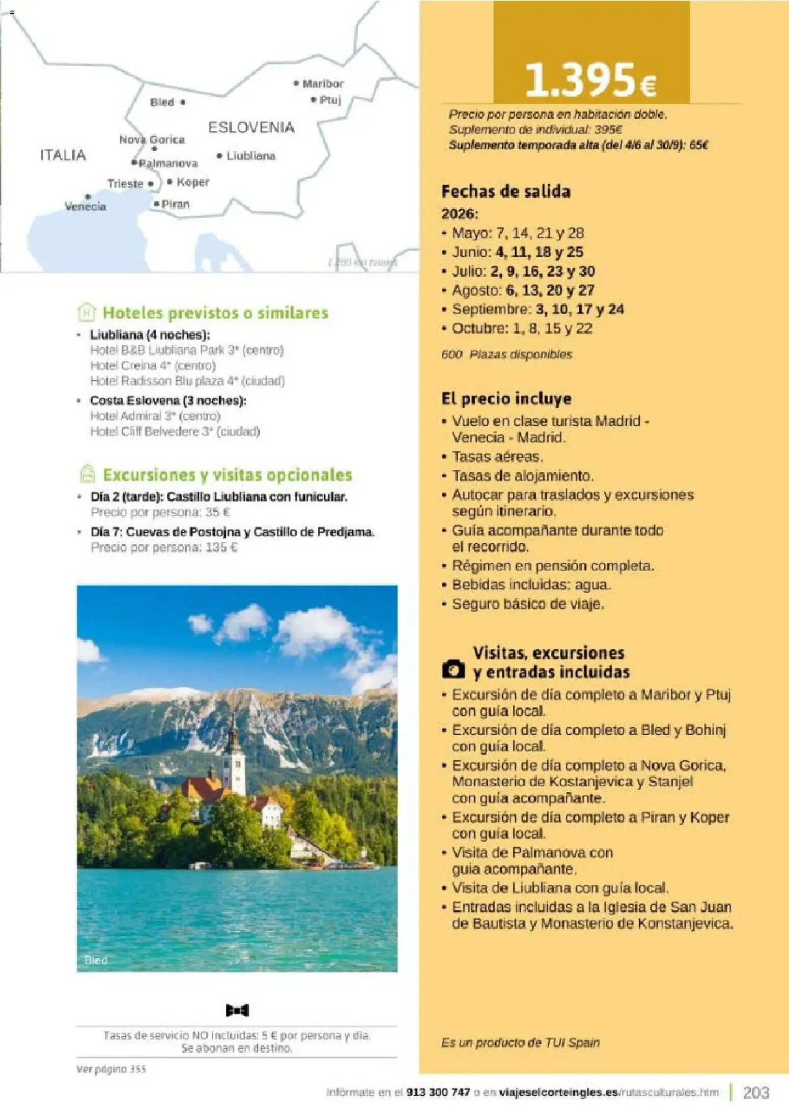 Viajes El Corte Inglés Rutas Culturales de la Comunidad de Madrid │ válido desde el 01.04.2026 | Página: 203