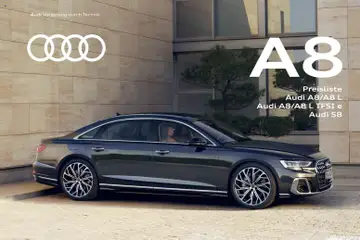 Audi A8 ab 28.10.2025 gültig