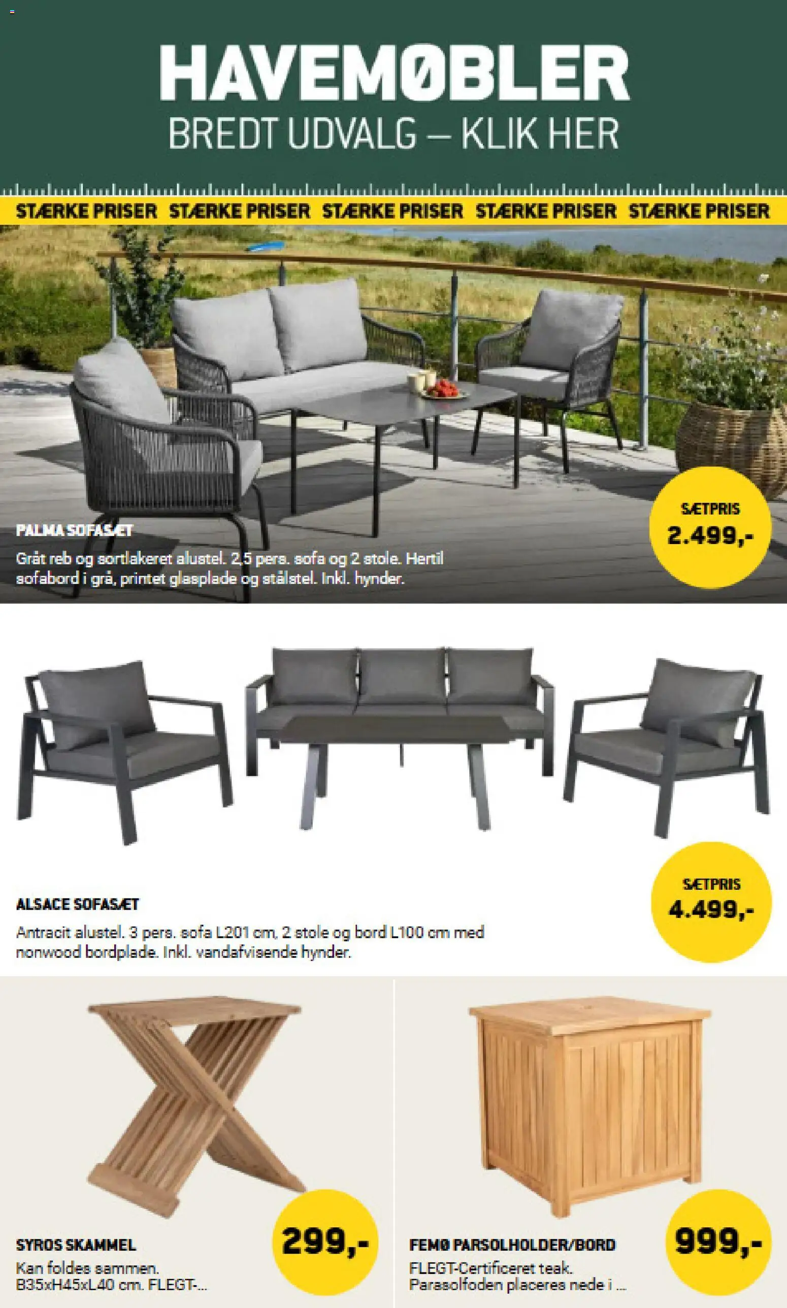 XL-BYG tilbudsavis – gyldig fra 27.03.2026 | Side: 22 | Produkter: Skammel, Sofabord, Sofa, Bord