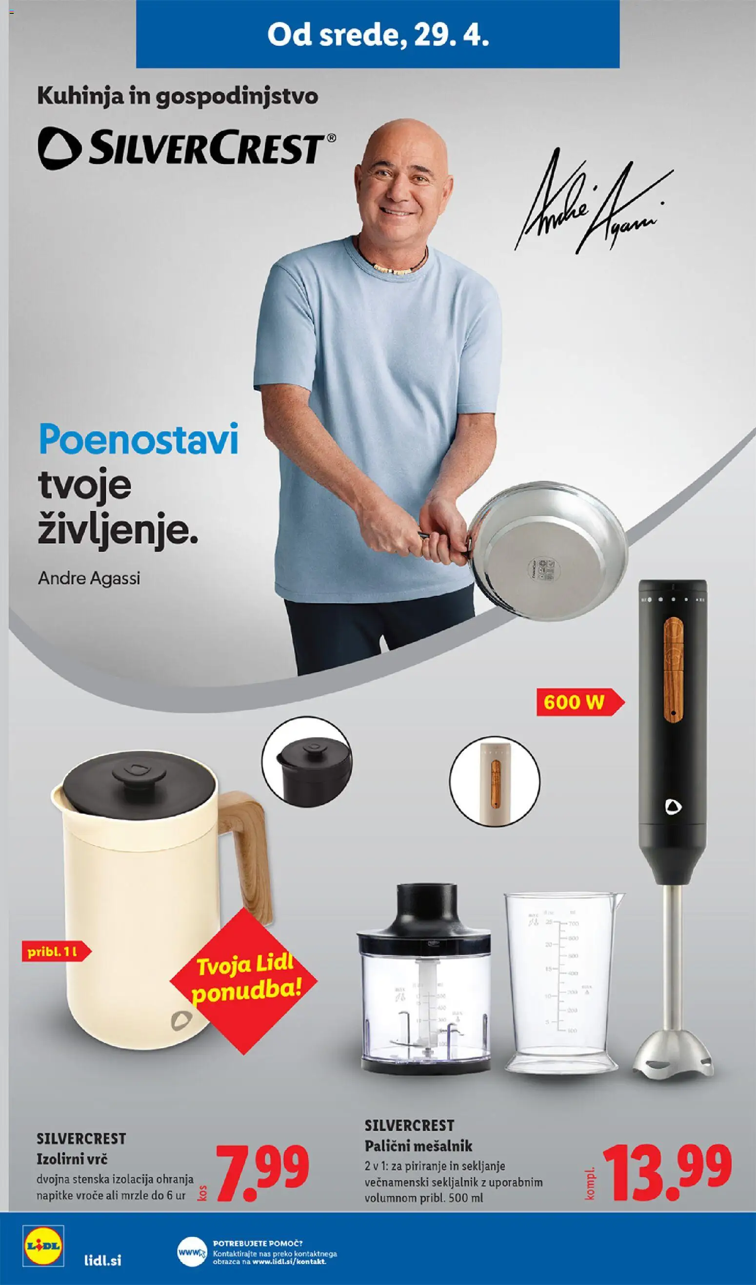 Novi Lidl katalog ponudbe – veljaven od 29.04.2026 | Stran: 36 | Izdelki: Mesalnik, Kuhinja