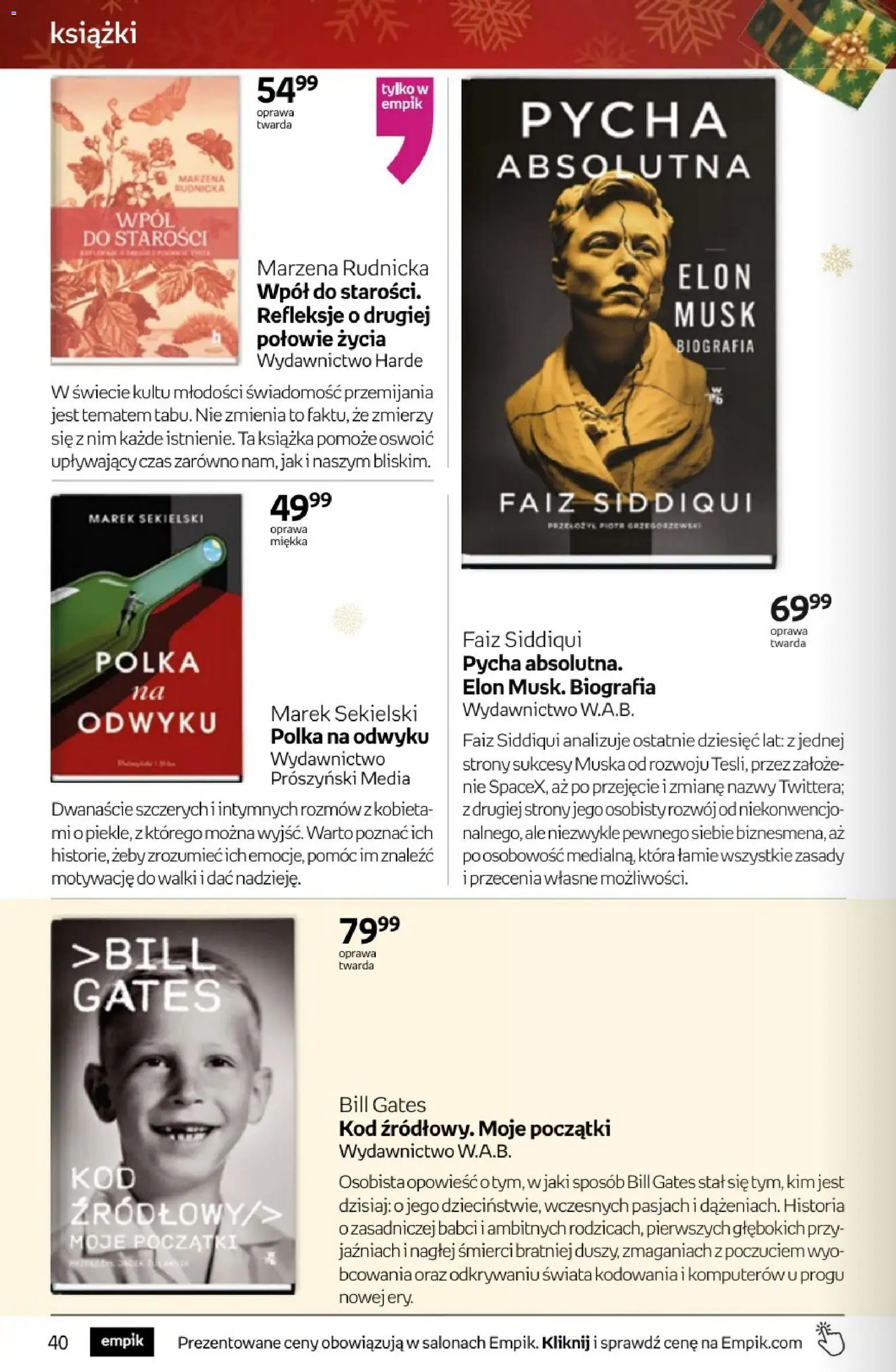 Empik Black Friday od 12.11.2025 | Strona: 40 | Produkty: Półka, Książki
