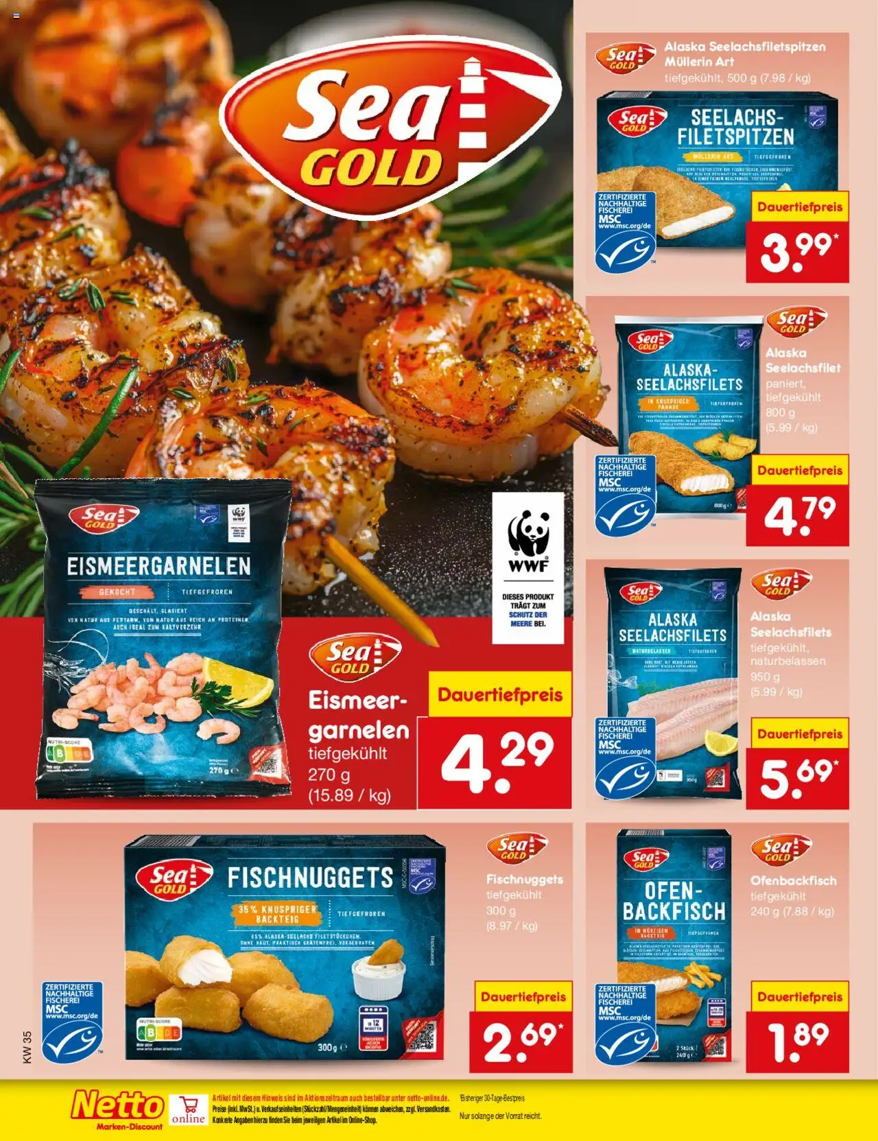 Netto Marken-Discount Prospekt 	 - gültig ab dem 25.08.2025 | Seite: 12 | Produkte: Ofen, Garnelen