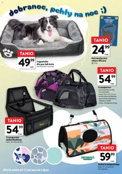 Intermarche Gazetka - Z miłości do pupila od 17.06.2025 | Strona: 6 | Produkty: Torba, Legowisko dla psa, Smycz dla psa