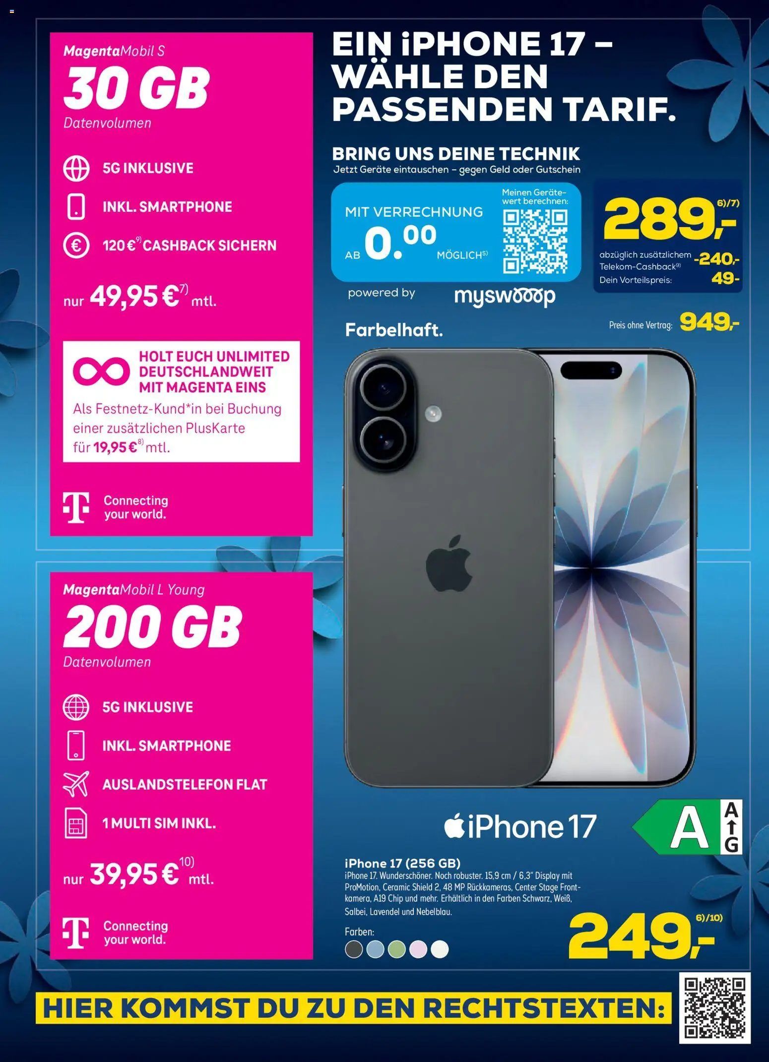 Euronics  Aktueller Prospekt – gültig ab 18.02.2026 | Seite: 15 | Produkte: Iphone, Lavendel, Smartphone