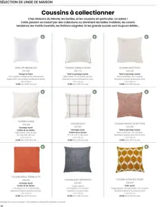  | Page: 130 | Produits: Coton, Enveloppe, Oreiller, Moutarde