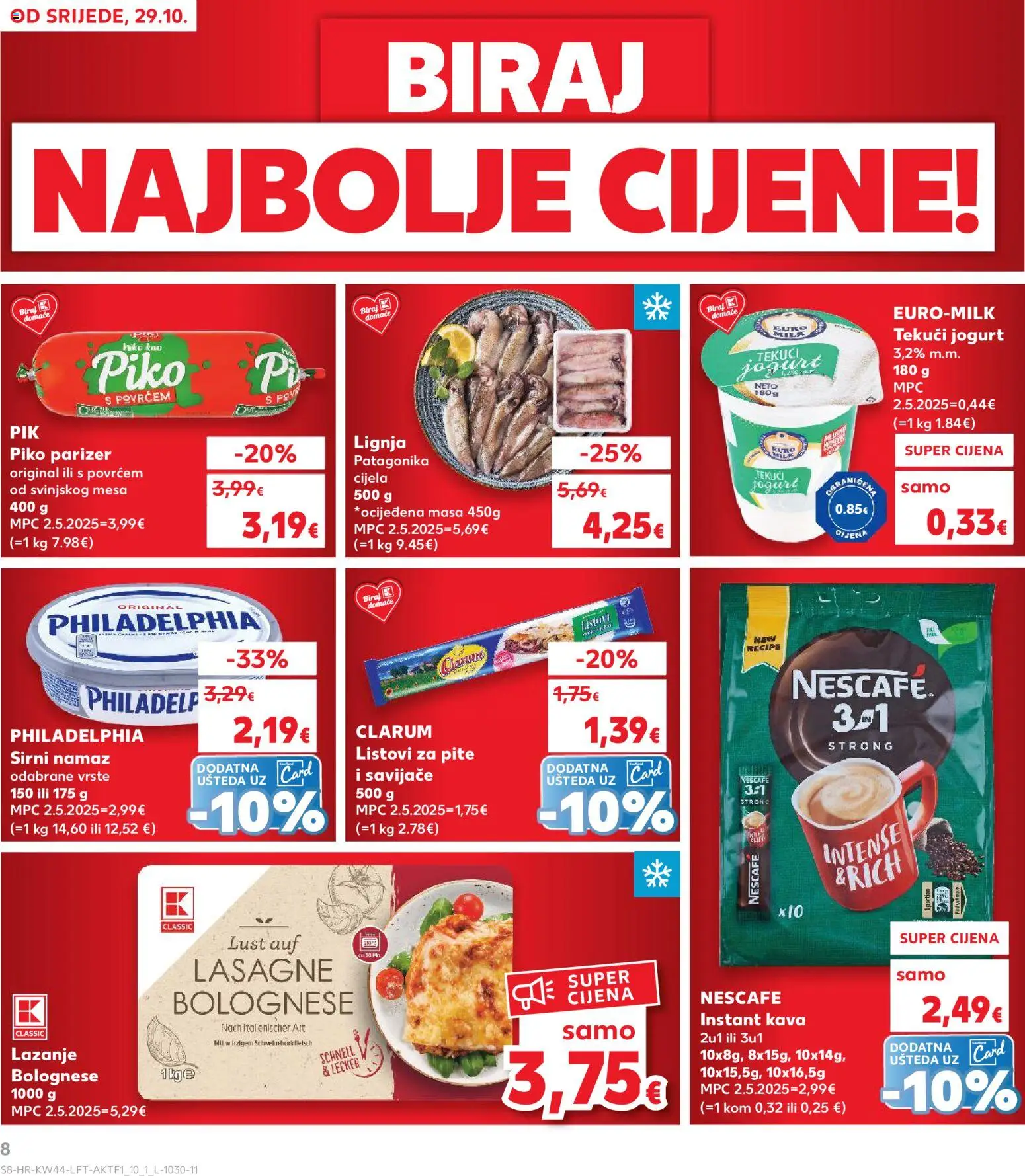 Kaufland katalog | vrijedi od 29.10.2025 | Stranica: 8