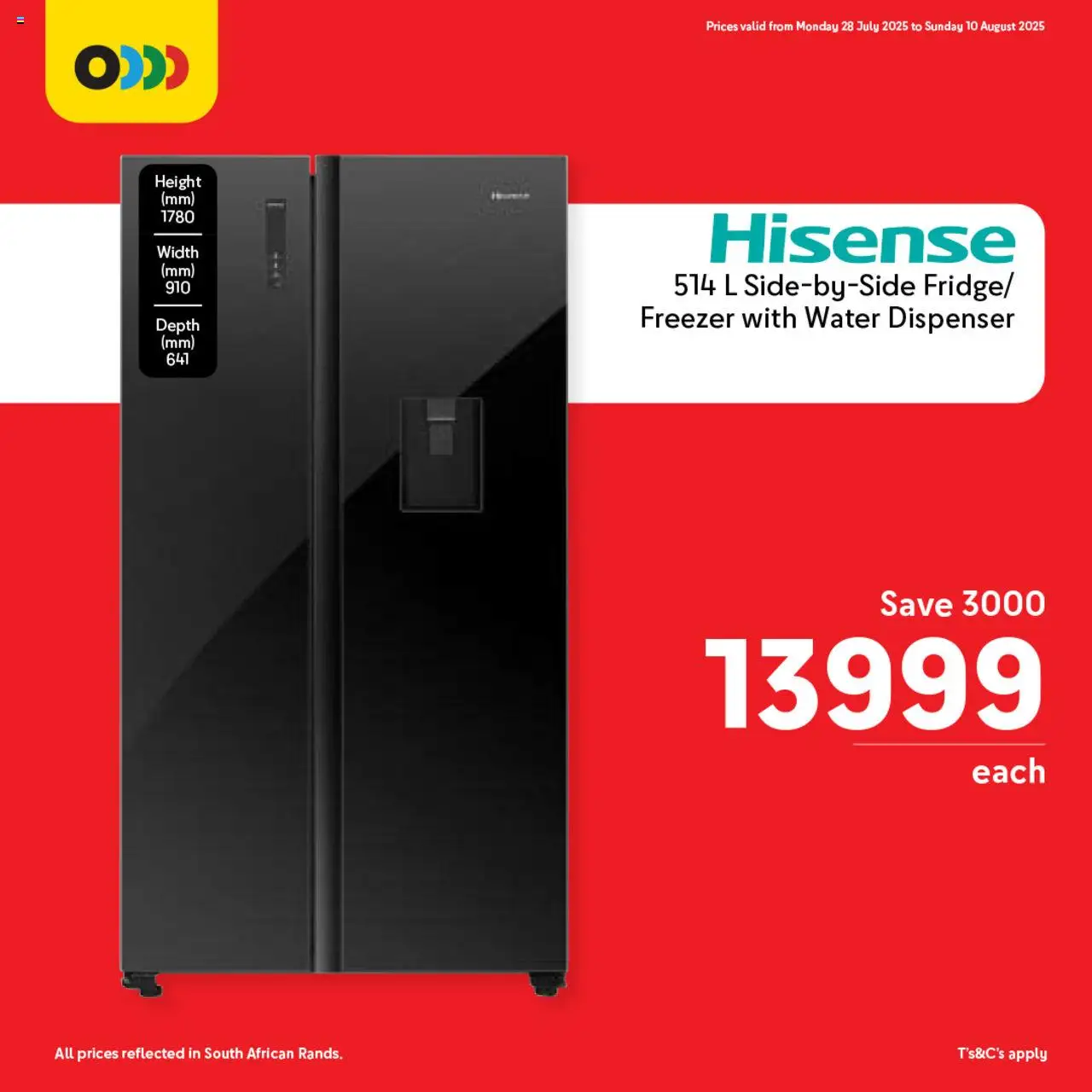 Makro Birthday Price-Drop Appliances │ valid from 28.07.2025 | Page: 3 | Products: Freezer, Water