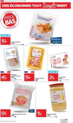  | Page: 30 | Produits: Fraise, Cuisses de poulet, Cônes, Moutarde