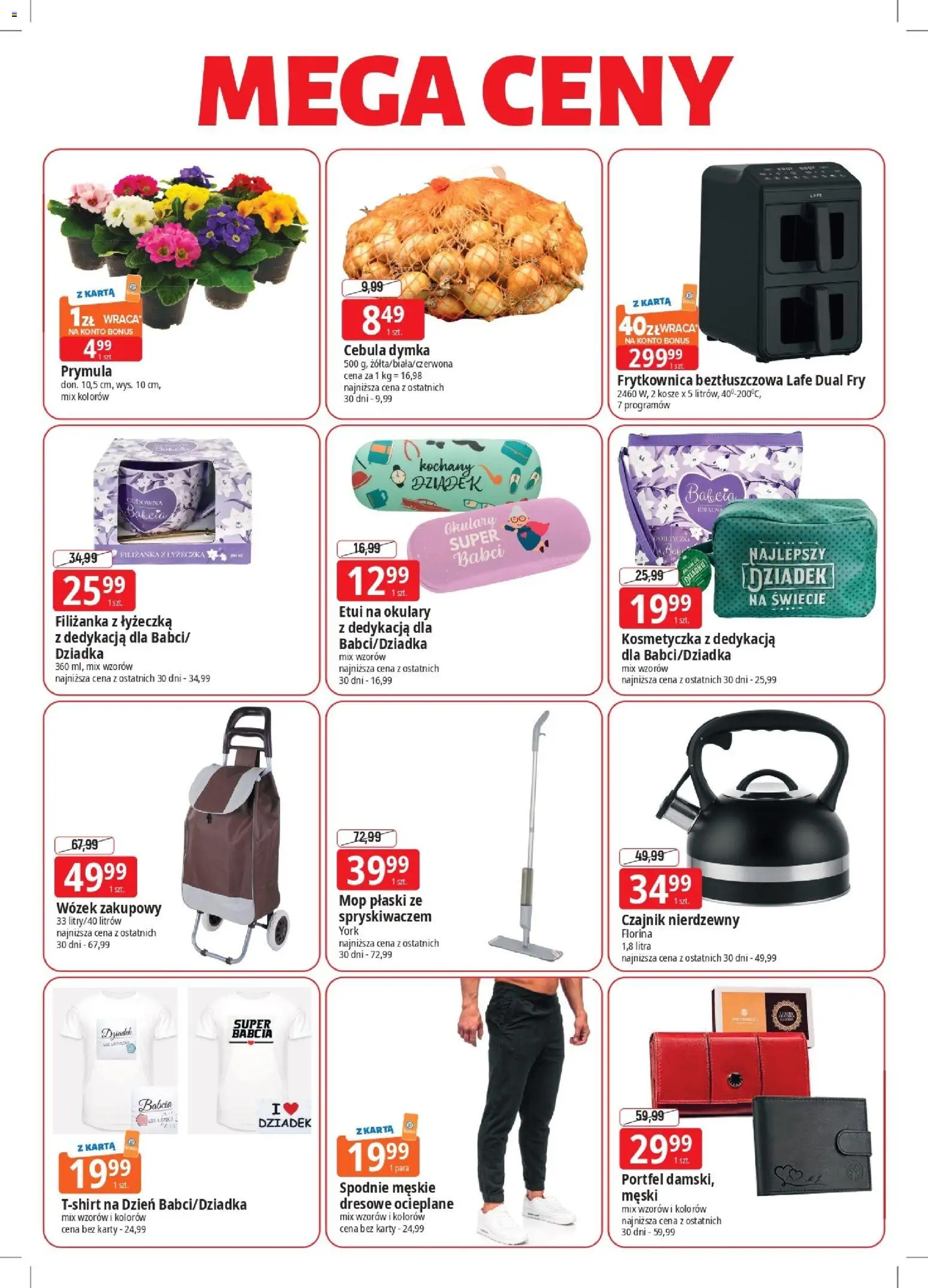 E.Leclerc Gazetka - Elbląg od 12.01.2026 | Strona: 2 | Produkty: Spodnie, Portfel, Frytkownica, Frytkownica beztłuszczowa