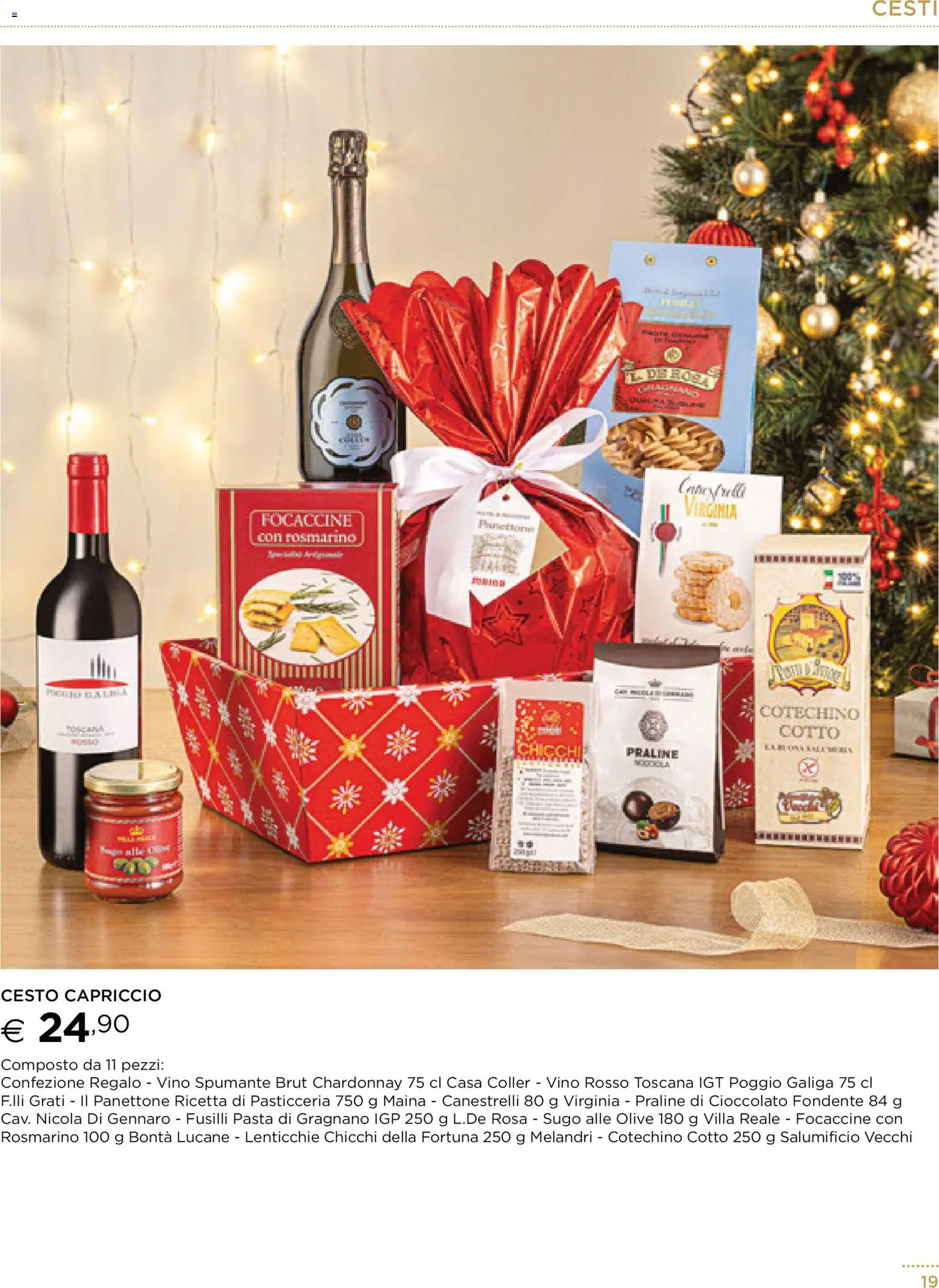 Volantino Esselunga S del 13.11.2025 | Pagina: 19 | Prodotti: Lenticchie, Panettone, Canestrelli, Cotechino