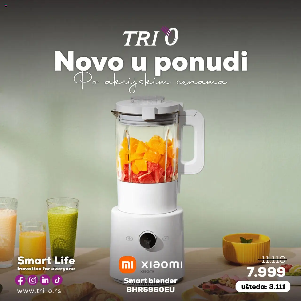 Tri O katalog - važi od 18.10.2025 | Strana: 8 | Proizvode: Xiaomi, Blender