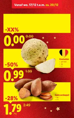 Zoete aardappel, los - Voorbeeld van een folder van Lidl, geldig van 17.12.2025 | Pagina: 5