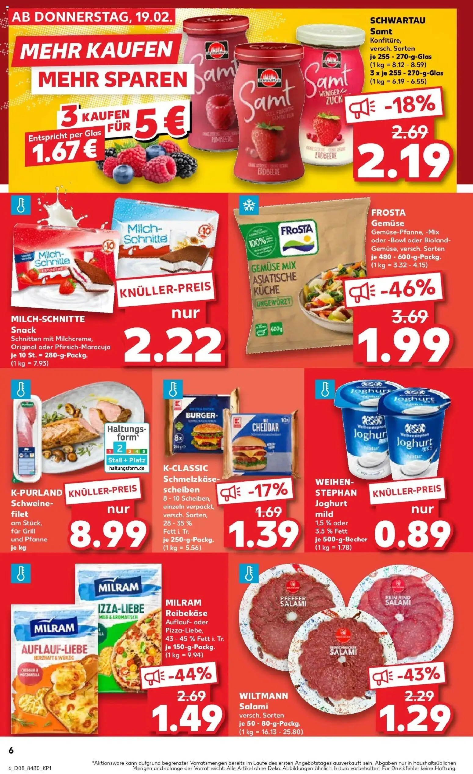 Kaufland prospekt Backnang	 – gültig ab 19.02.2026 | Seite: 14 | Produkte: Grill, Küche, Frosta, Milram