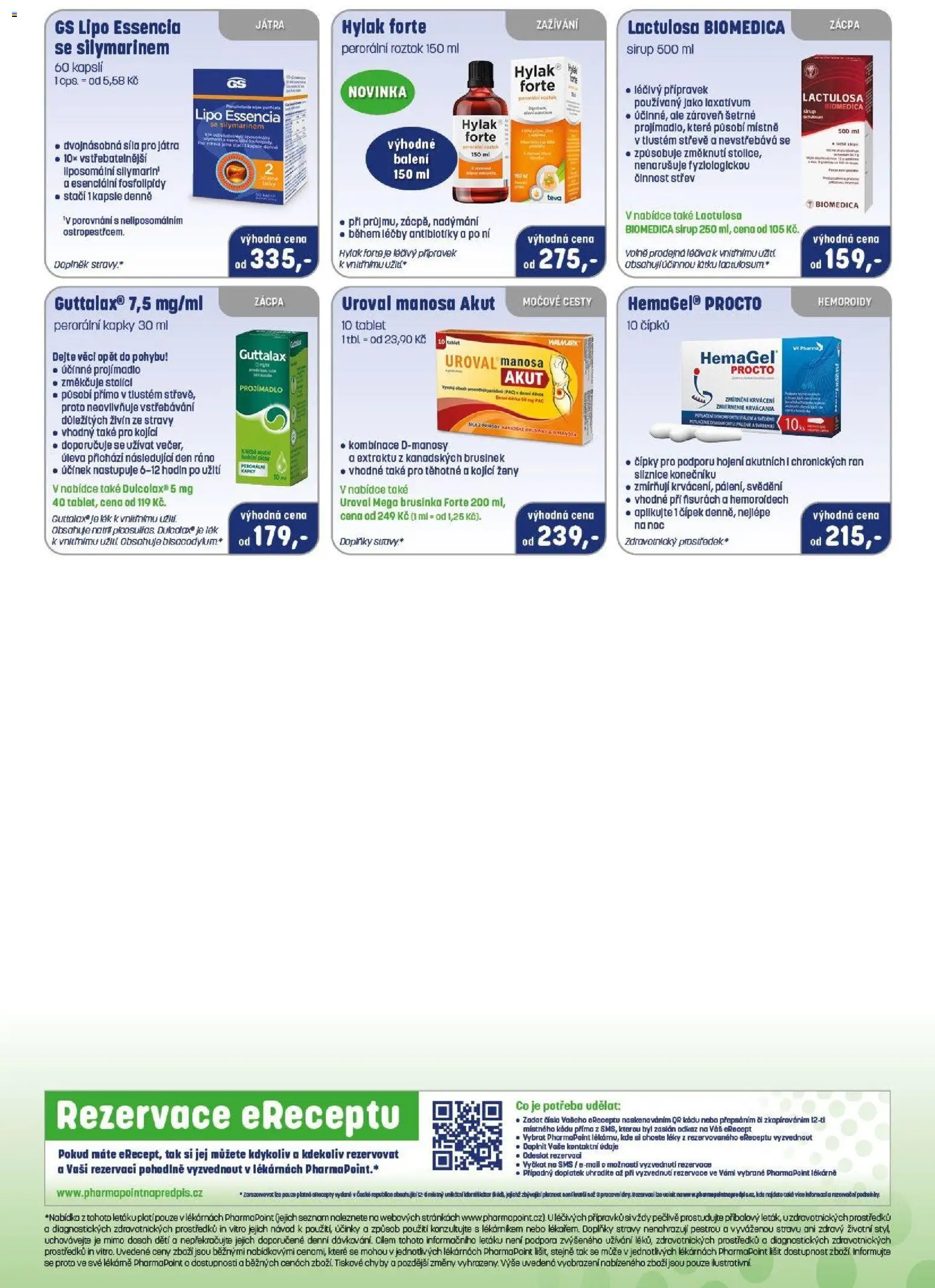 Pharmapoint leták od 01.11.2025 | Strana: 6 | Produkty: Kapsle, Tablet, Sirup