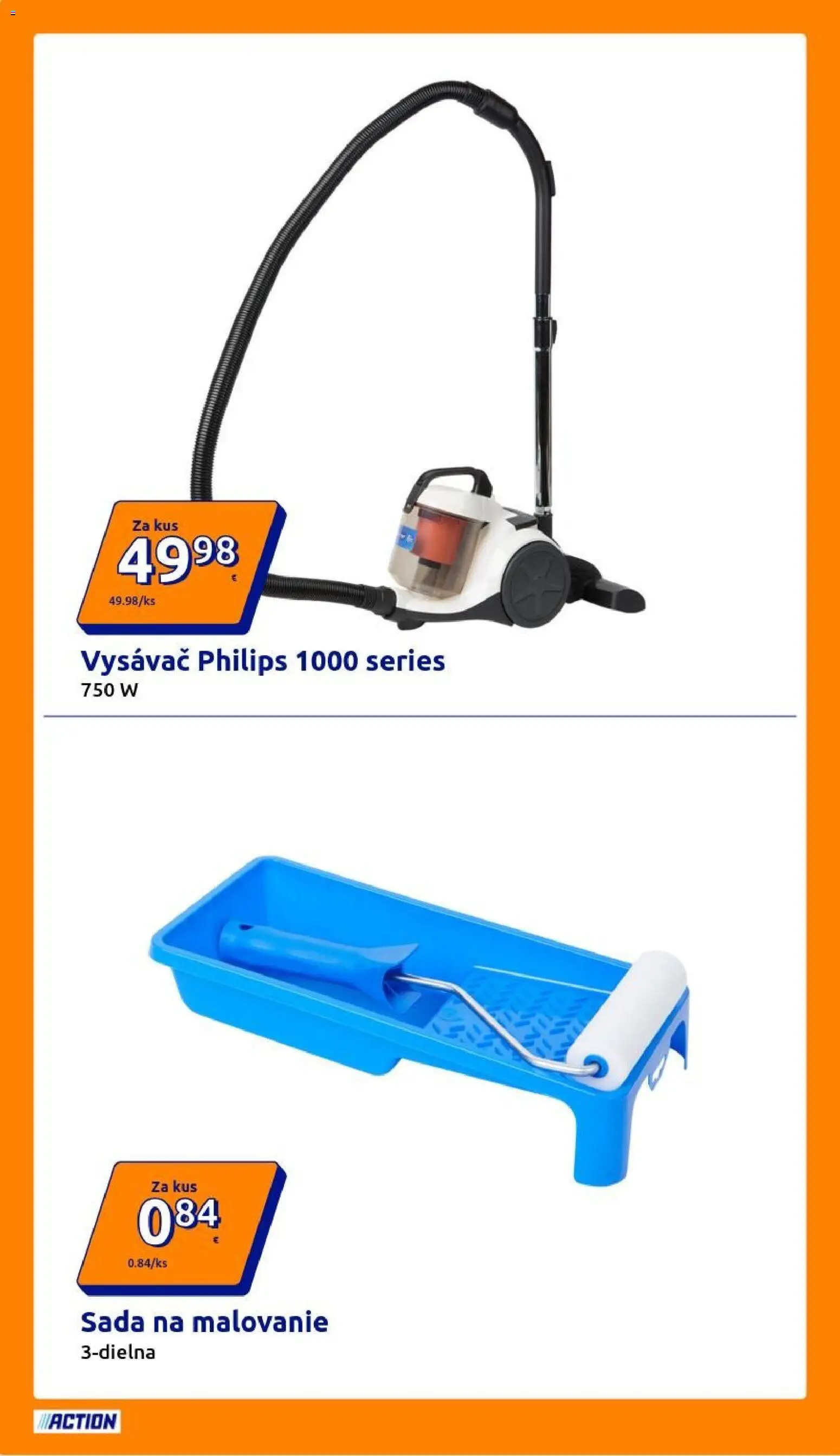 Nové Action akcie – leták je platný od 03.03.2026 | Strana: 12 | Produkty: Vysávač