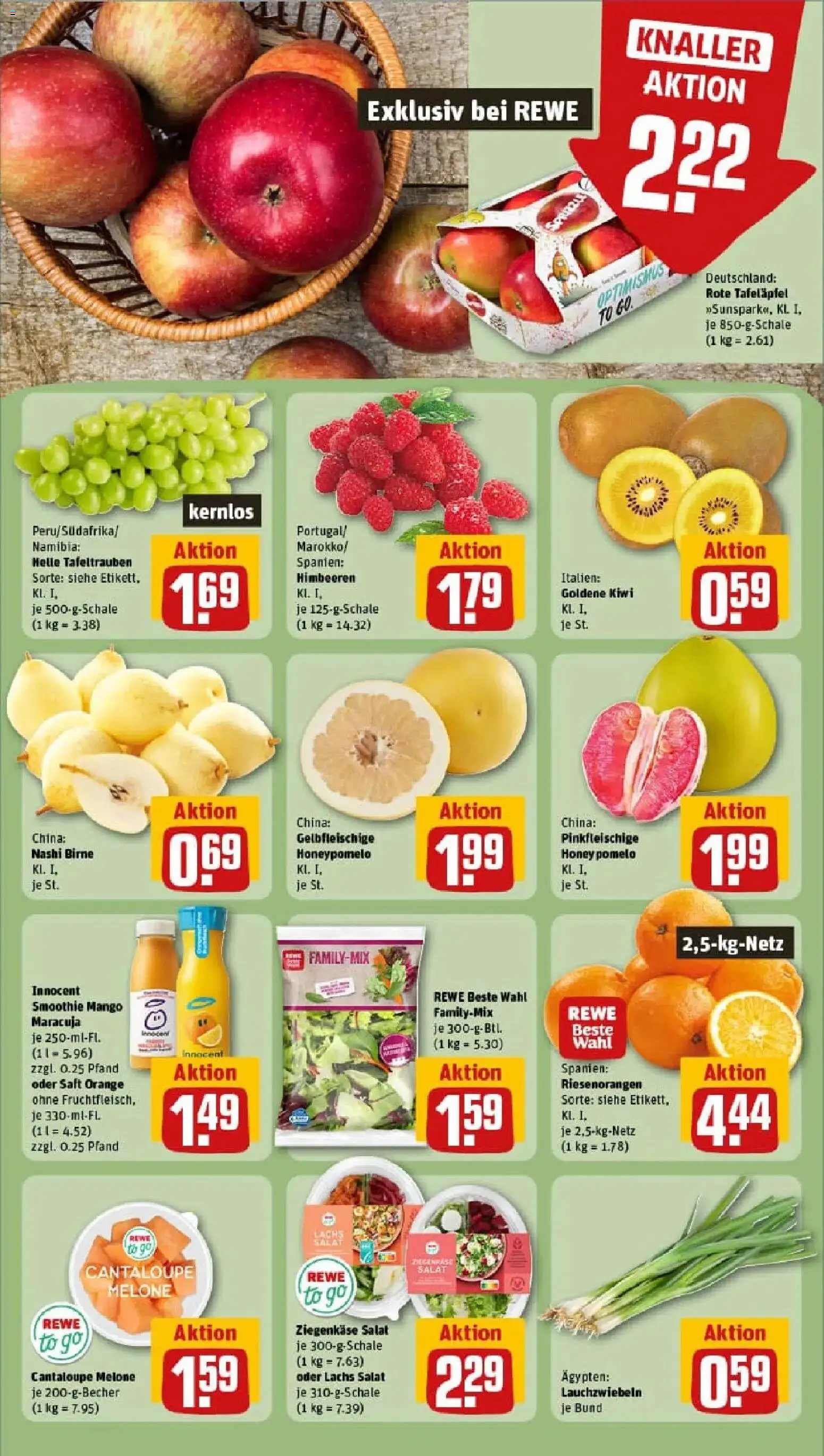 Rewe prospekt Neuhardenberg	 – gültig ab 11.01.2026 | Seite: 6 | Produkte: Himbeeren, Ziegenkäse, Mango, Kiwi