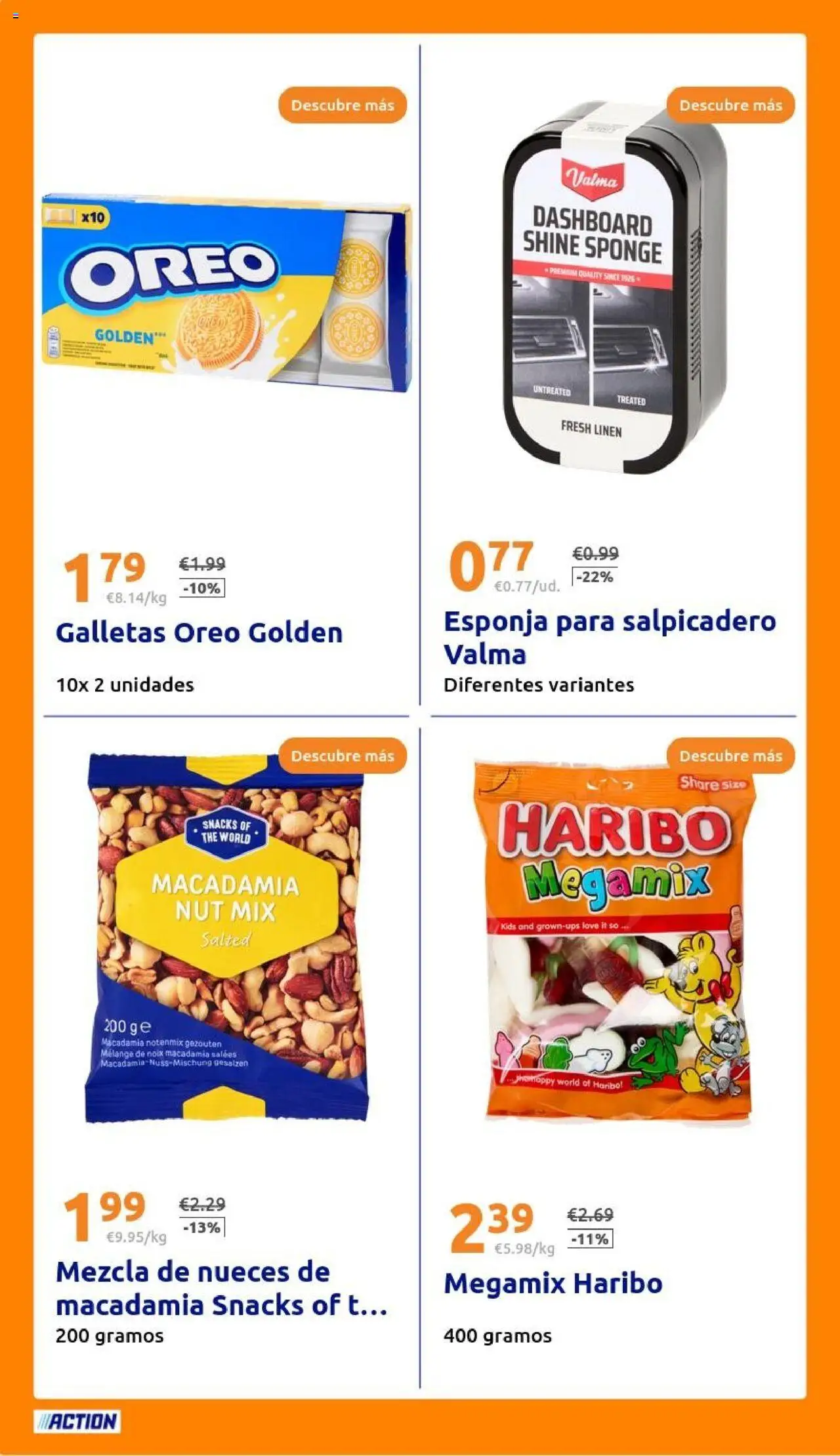 Action - Action ES week 26 2025 │ válido desde el 25.06.2025 | Página: 26 | Productos: Esponja, Galletas