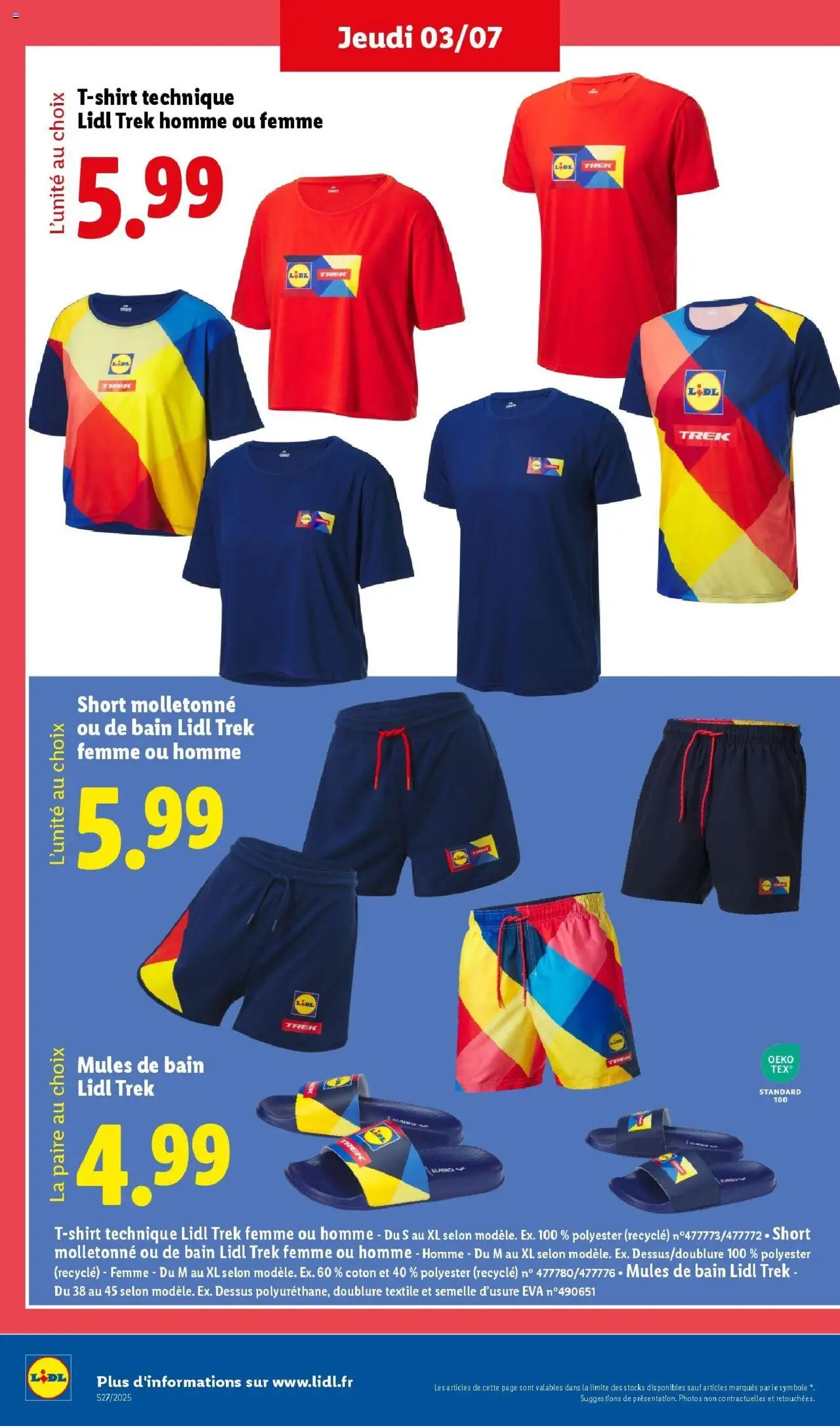  | Page: 30 | Produits: Coton, T-shirt, Shorts