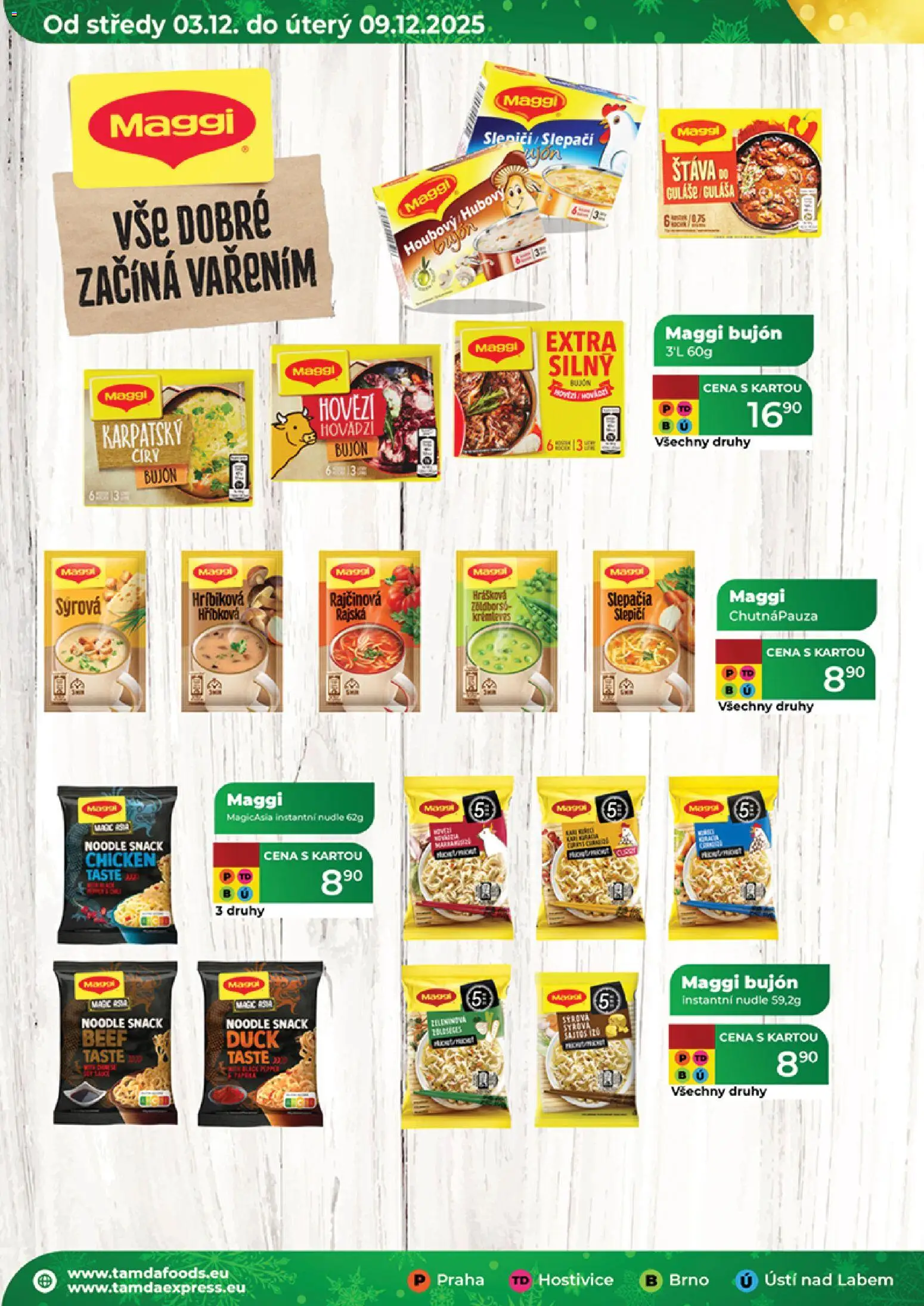 Tamda Foods leták od 03.12.2025 | Strana: 46 | Produkty: Hovězí, Maggi, Bujón, Nudle
