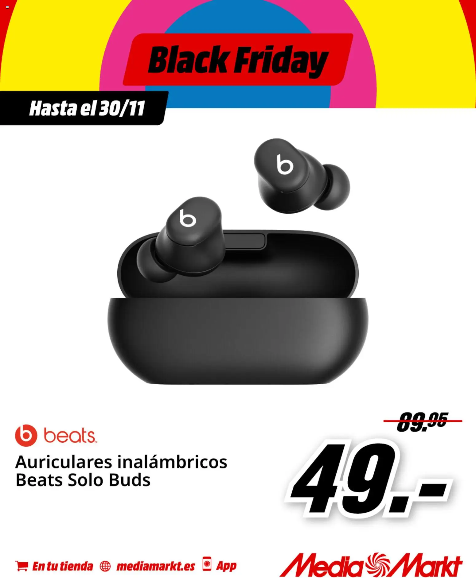 Media Markt Black Friday │ válido desde el 25.11.2025 | Página: 4 | Productos: Auriculares