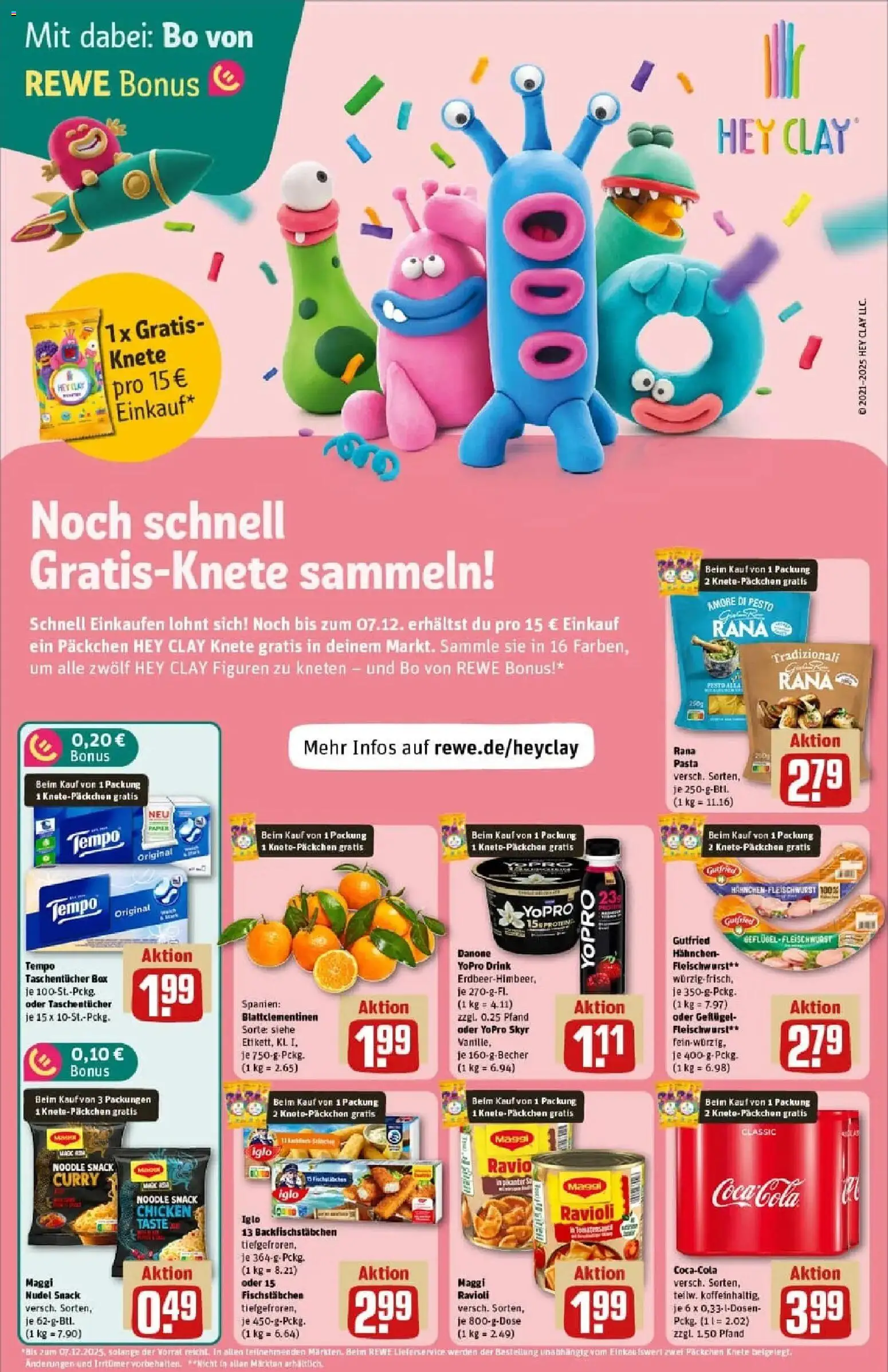 Rewe prospekt Buxtehude	 – gültig ab 23.11.2025 | Seite: 15 | Produkte: Hahnchen, Coca cola, Box, Iglo