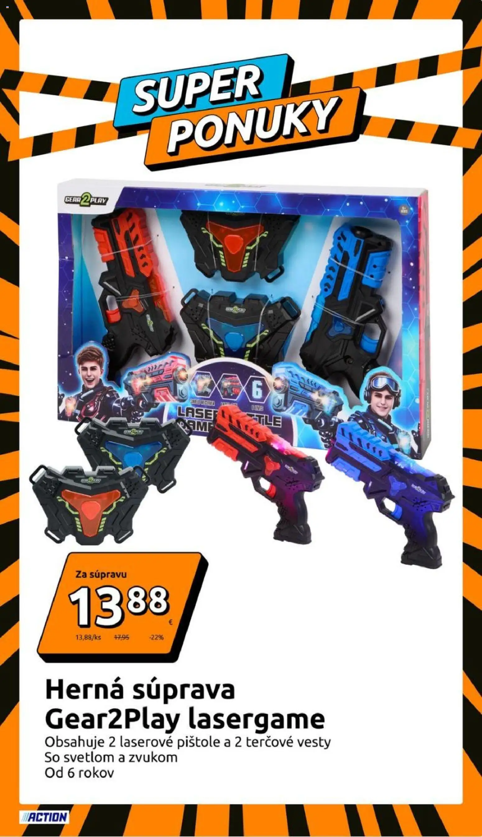 Nové Action akcie – leták je platný od 26.11.2025 | Strana: 13 | Produkty: Laser