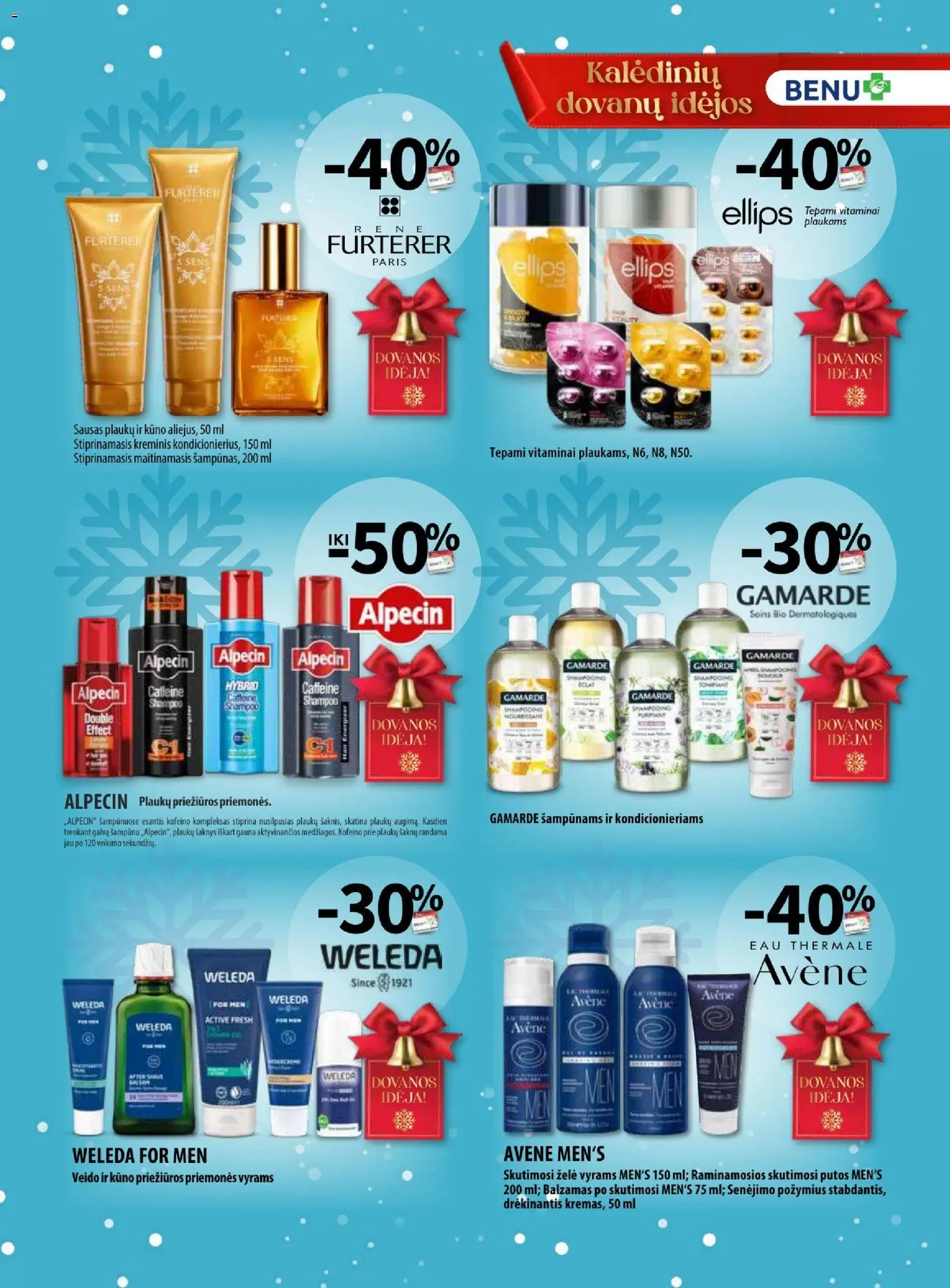 BENU akcijos nuo 01.12.2025 | Puslapis: 35 | Prekių: Balzamas, Skutimosi putos